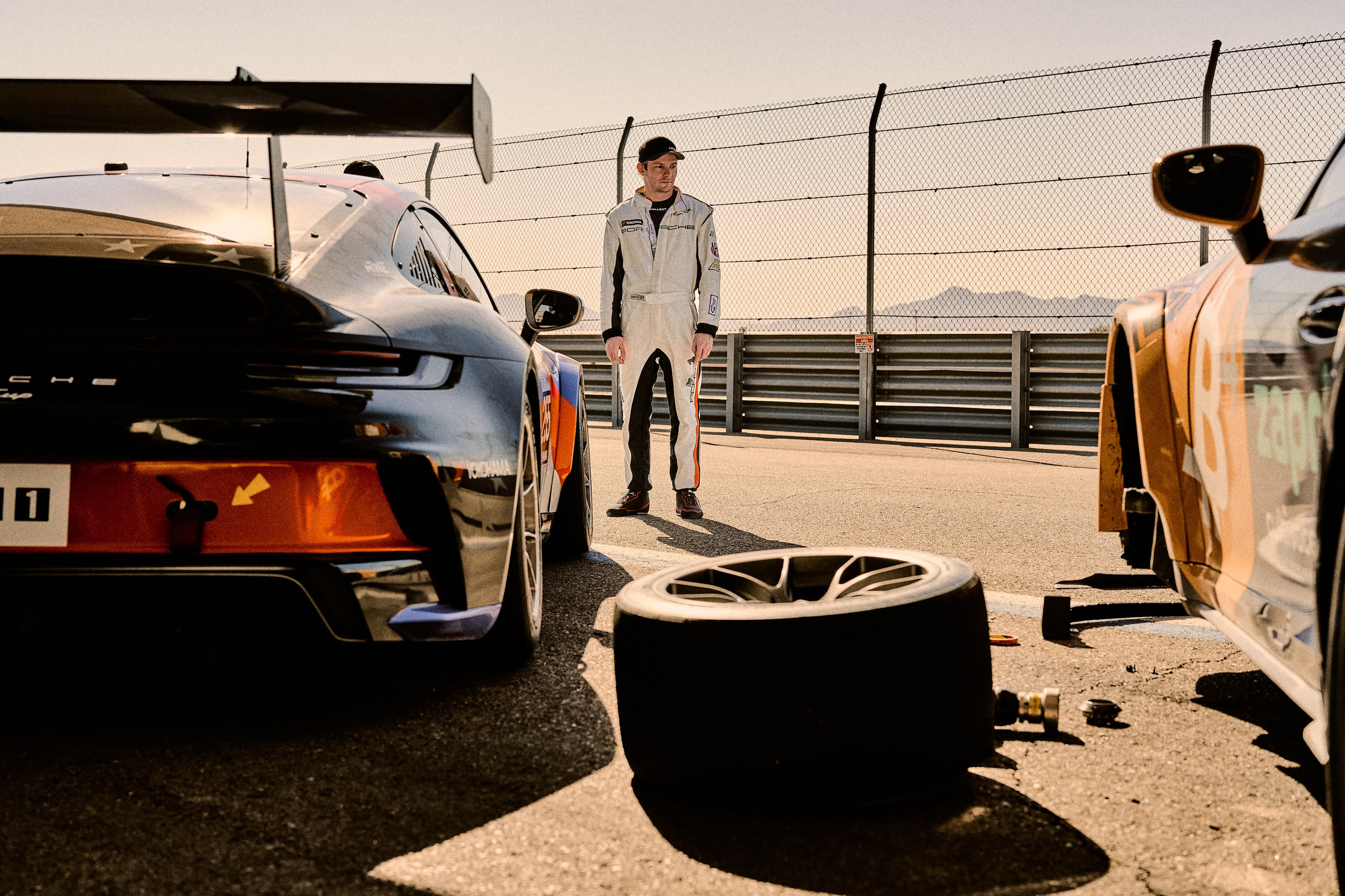 John Ezra Dempsey portrait at Buttonwillow Raceway Park